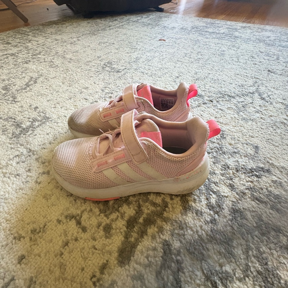 Adidas Kids Light Pink Sneakers